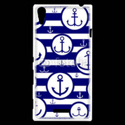 Coque Sony Xperia T3 Ancre de Bateau 75