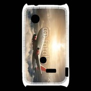 Coque Sony Xperia Typo Avion de ligne au dessus des nuages 75