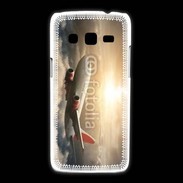 Coque Samsung Galaxy Express2 Avion de ligne au dessus des nuages 75