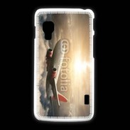 Coque LG L5 2 Avion de ligne au dessus des nuages 75