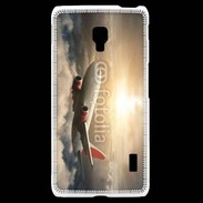 Coque LG F6 Avion de ligne au dessus des nuages 75
