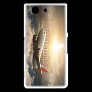 Coque Sony Xperia Z3 Compact Avion de ligne au dessus des nuages 75