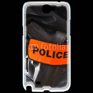 Coque Samsung Galaxy Note 2 Brassard Police 75