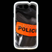 Coque Samsung Galaxy S3 Brassard Police 75
