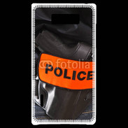 Coque LG Optimus L7 Brassard Police 75