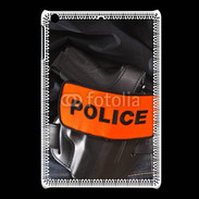 Coque iPadMini Brassard Police 75