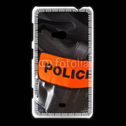 Coque Nokia Lumia 625 Brassard Police 75