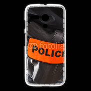 Coque Motorola G Brassard Police 75
