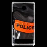 Coque Sony Xperia E1 Brassard Police 75