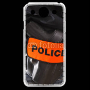 Coque LG G Pro Brassard Police 75