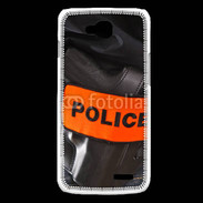 Coque LG L90 Brassard Police 75
