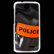 Coque HTC Desire 310 Brassard Police 75