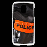 Coque Samsung Galaxy S5 Mini Brassard Police 75