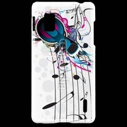 Coque LG Optimus G Notes et musiques 75
