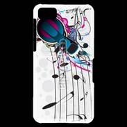Coque Blackberry Z10 Notes et musiques 75