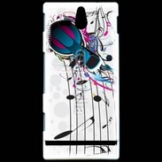 Coque Sony Xperia U Notes et musiques 75
