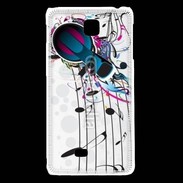 Coque LG F5 Notes et musiques 75