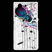 Coque Sony Xperia Z3 Compact Notes et musiques 75