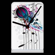 Pendule de bureau Notes et musiques 75