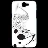 Coque Samsung Galaxy Note 2 Note de musique 75