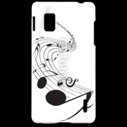 Coque LG Optimus G Note de musique 75