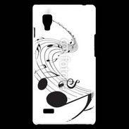 Coque LG Optimus L9 Note de musique 75