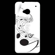 Coque HTC One Note de musique 75