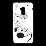 Coque HTC One Max Note de musique 75