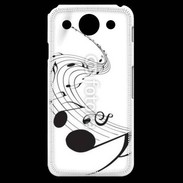 Coque LG G Pro Note de musique 75