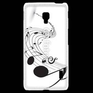 Coque LG F6 Note de musique 75