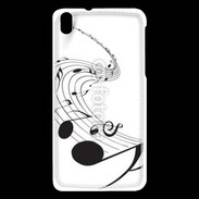 Coque HTC Desire 816 Note de musique 75