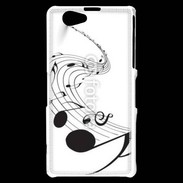Coque Sony Xperia Z1 Compact Note de musique 75