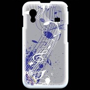 Coque Samsung ACE S5830 Note de musique 77