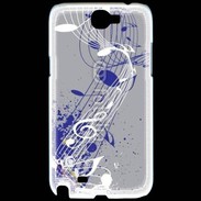 Coque Samsung Galaxy Note 2 Note de musique 77