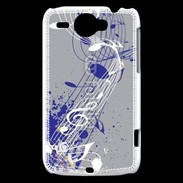 Coque HTC Wildfire G8 Note de musique 77