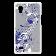 Coque LG Optimus L9 Note de musique 77