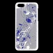 Coque iPhone 5C Note de musique 77