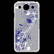 Coque LG G Pro Note de musique 77