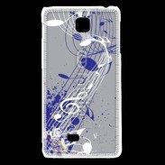 Coque LG F5 Note de musique 77