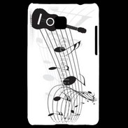 Coque LG Optimus L3 II Note de musique 76