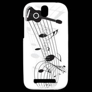 Coque HTC One SV Note de musique 76
