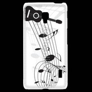 Coque LG F6 Note de musique 76