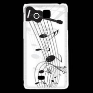 Coque LG F5 Note de musique 76