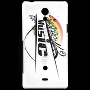 Coque Sony Xperia T Thème musique 75