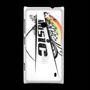 Coque Nokia Lumia 520 Thème musique 75