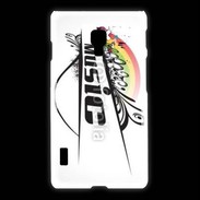 Coque LG L7 2 Thème musique 75