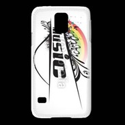 Coque Samsung Galaxy S5 Thème musique 75