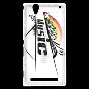 Coque Sony Xperia T2 Ultra Thème musique 75