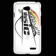 Coque LG L70 Thème musique 75