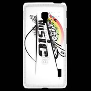 Coque LG F6 Thème musique 75
